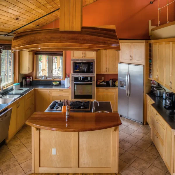 Commonhouse Kitchen at Harbourside Cohousing Sooke