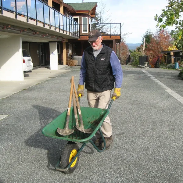 Yardwork at Harbourside