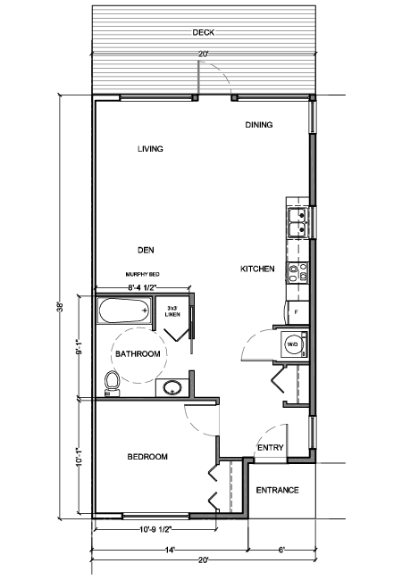 Floor Plan B - Harbourside