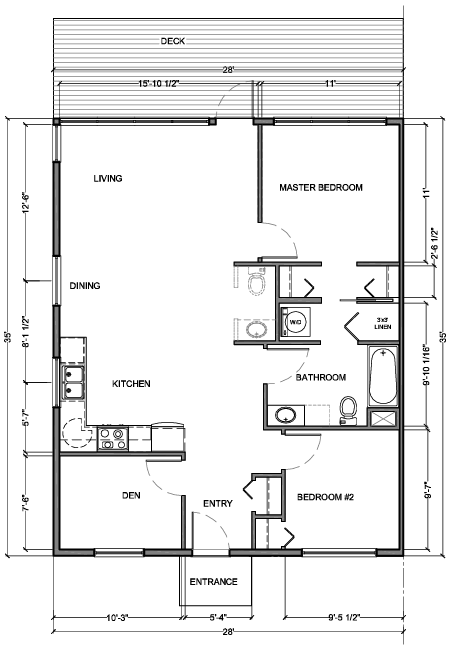 Floor Plan E - Harbourside