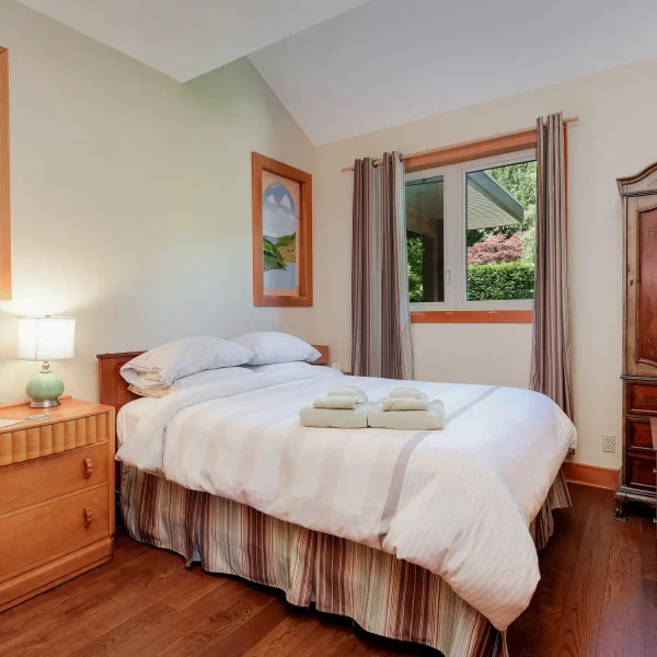 West Guest Room at Harbourside Cohousing Sooke