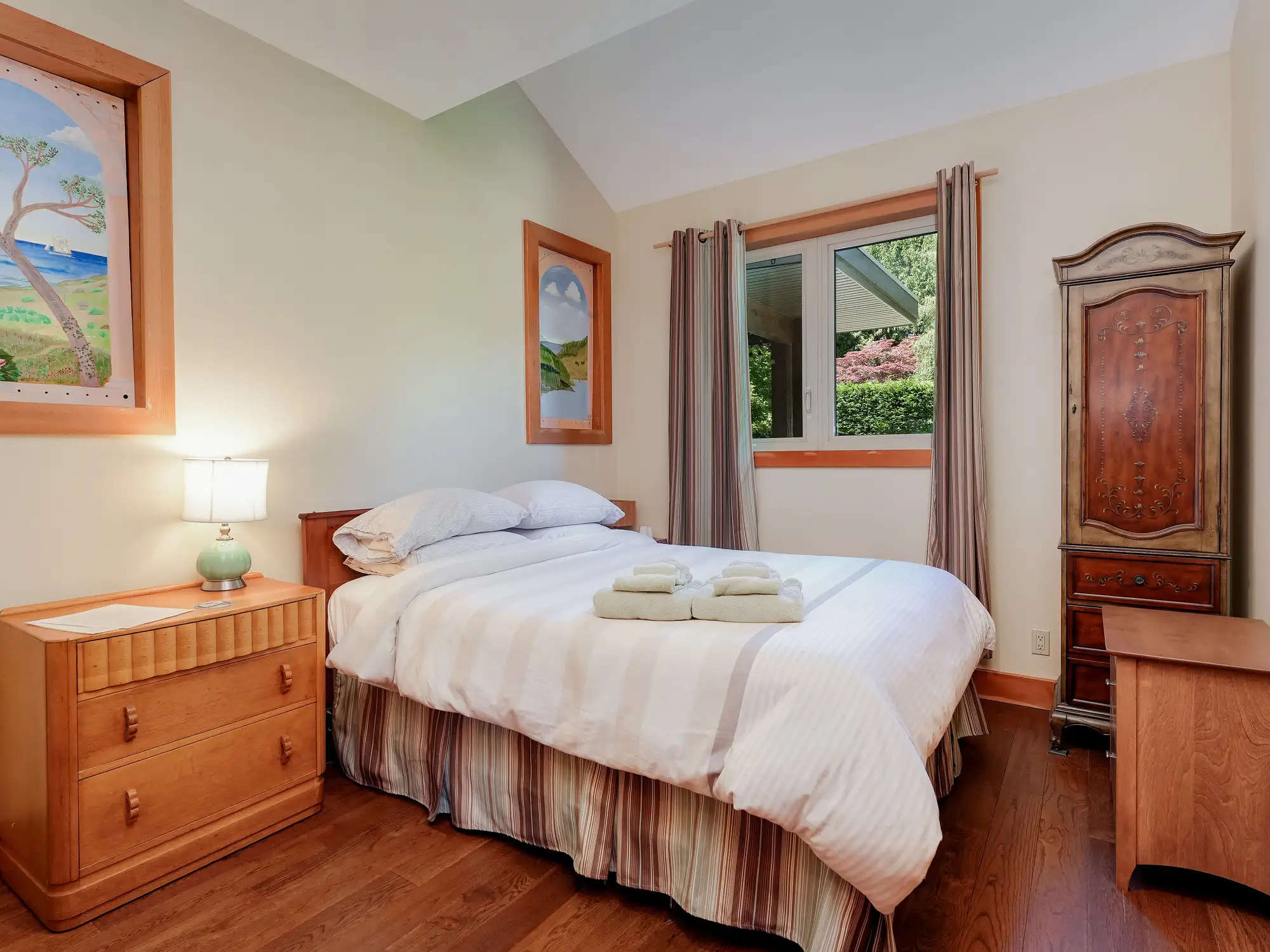 West Guest Room at Harbourside Cohousing Sooke
