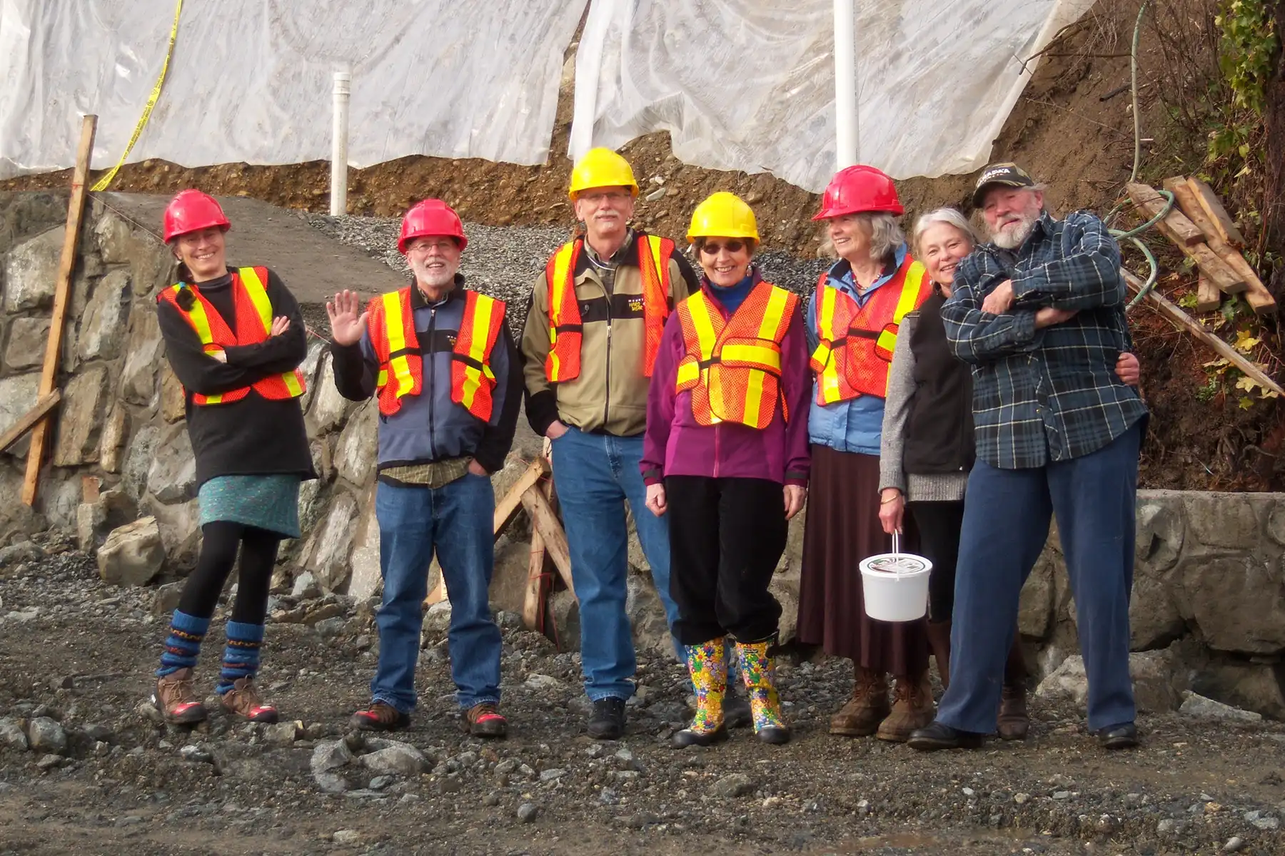 History: Construction Site Visit 2015