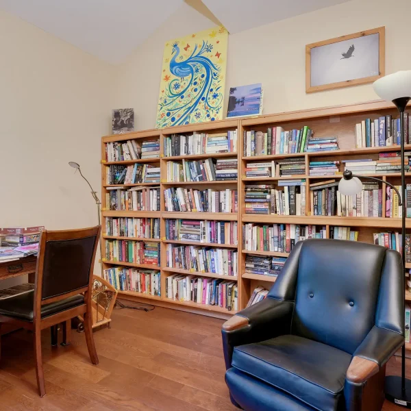 Library at Harbourside Cohousing Sooke