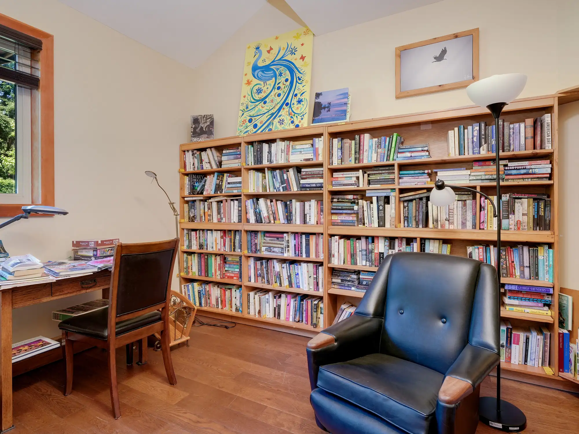 Library at Harbourside Cohousing Sooke
