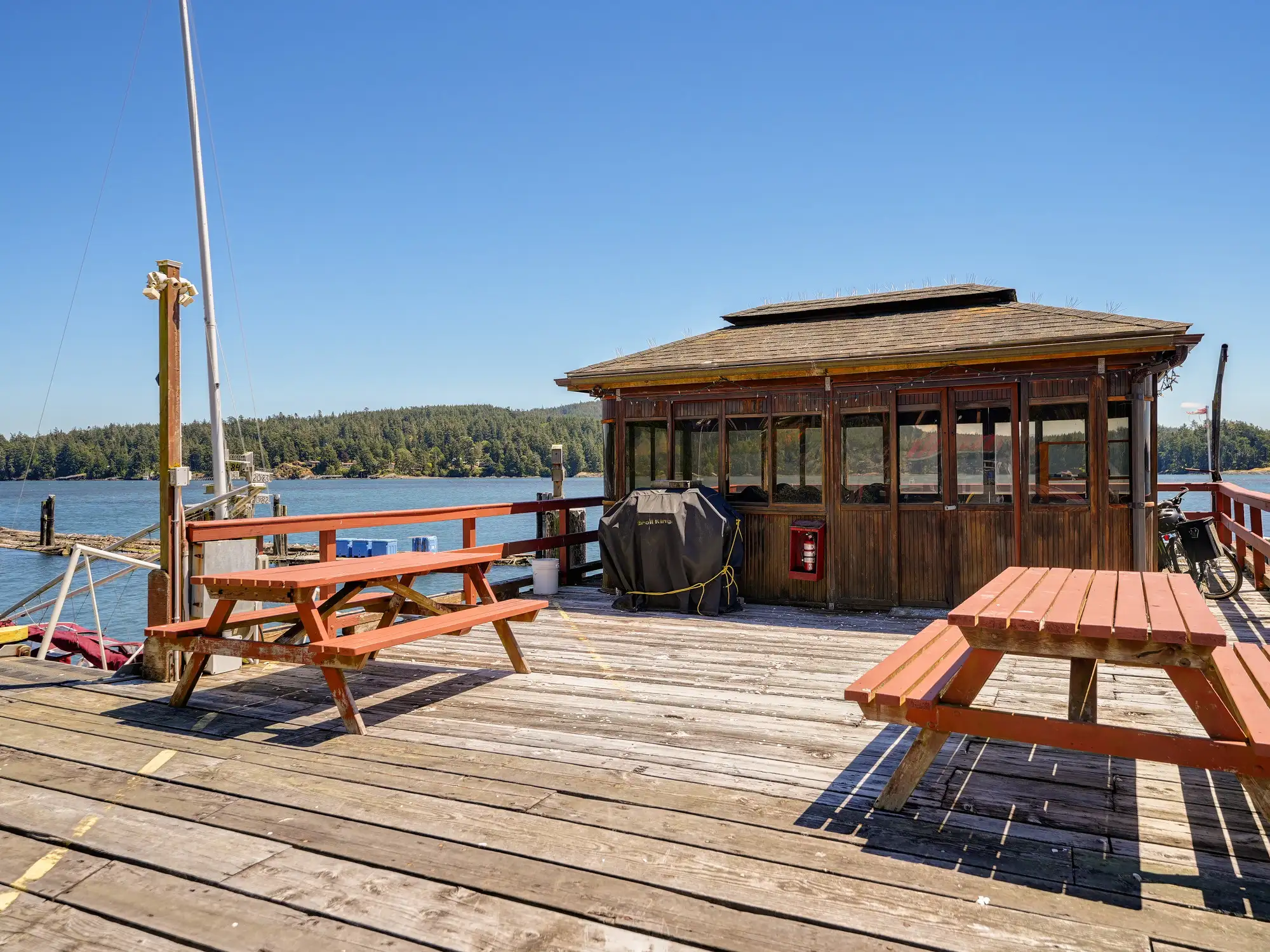 Wharf Building at Harbourside Cohousing Sooke