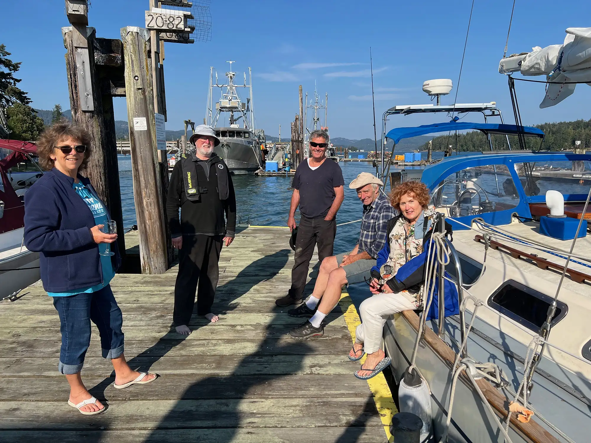 Wharf Social at Harbourside Cohousing Sooke